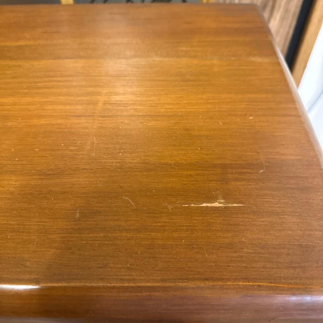 アンティーク　木彫り　棚　キャビネット　花台