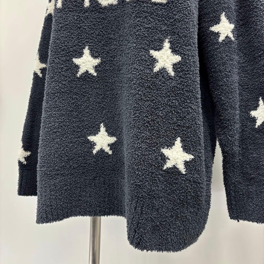 美品ジェラピケパウダースタープルオーバーパンツセットアップFネイビーb5K007