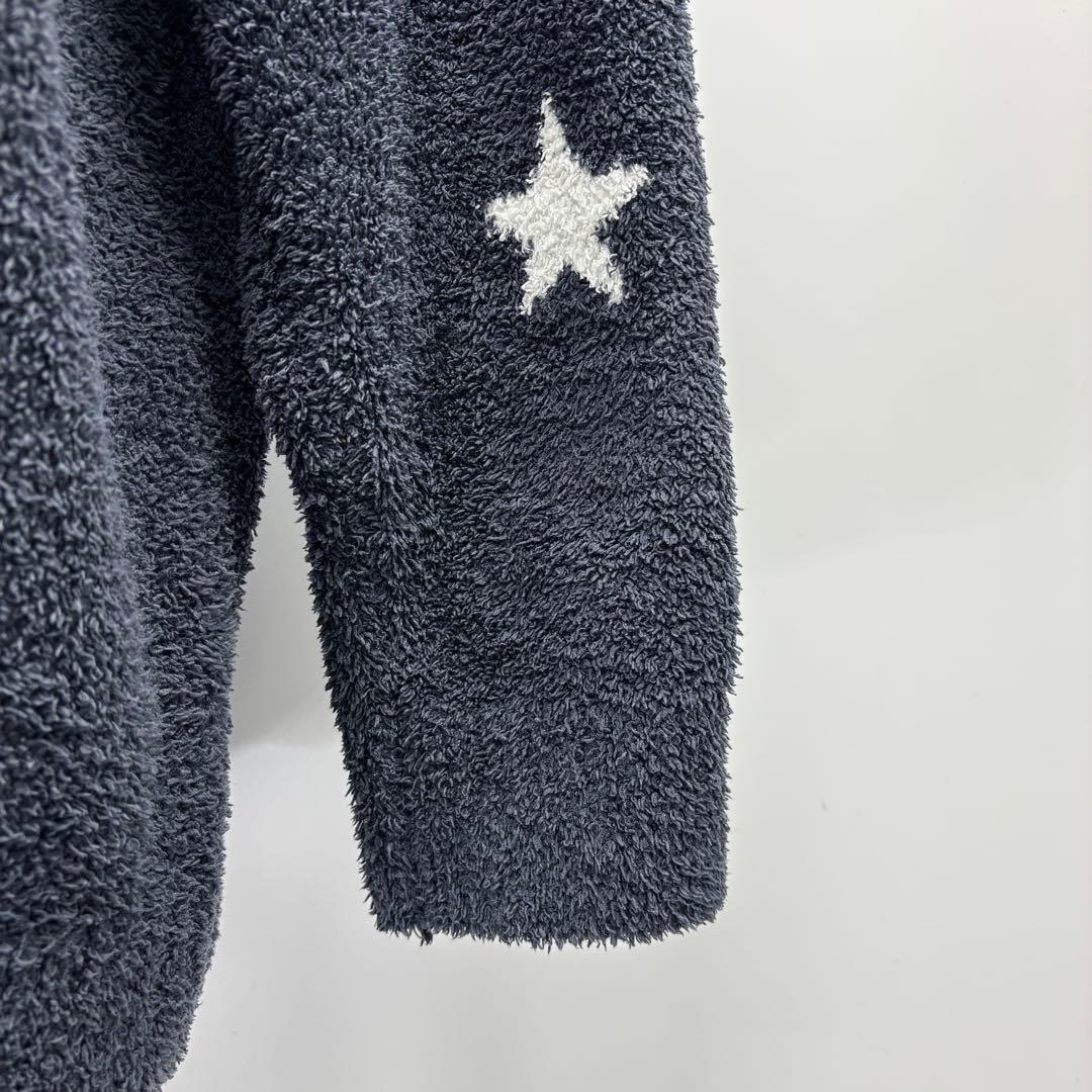 美品ジェラピケパウダースタープルオーバーパンツセットアップFネイビーb5K007