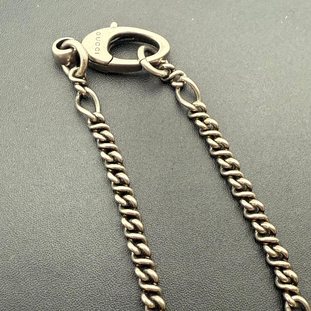 希少/極美品✨グッチ ライオンヘッド ネックレス シルバー 410673