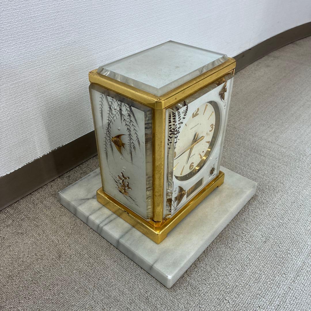 空気置時計　ジャガー・ルクルト　アトモス　台座付き