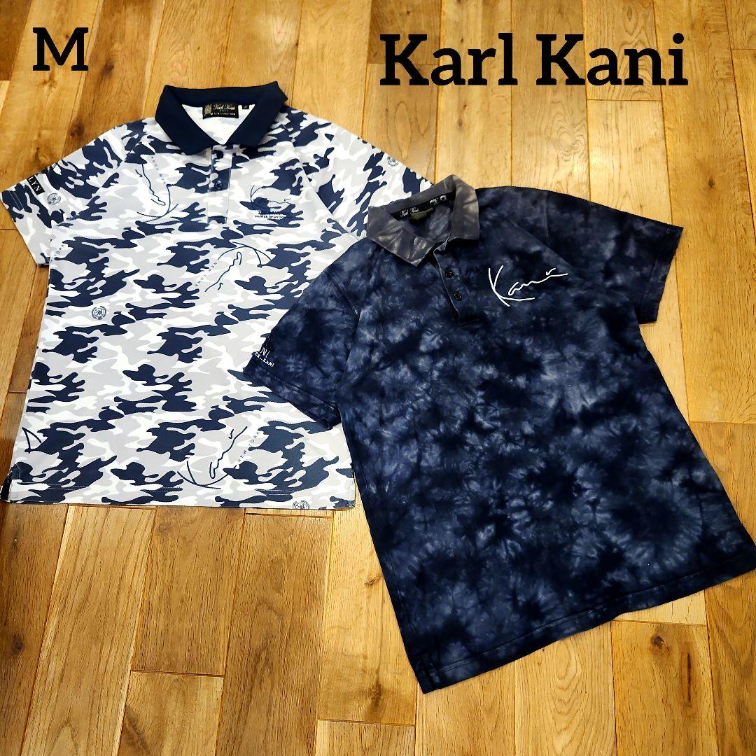 Karl Kani　カールカナイ　ポロシャツ　ゴルフ　M　2枚セット　総柄