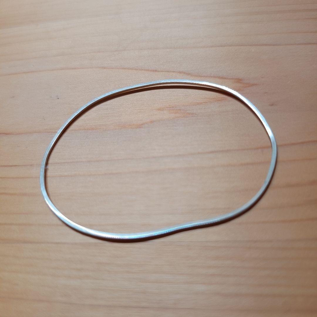 DAN TOMIMATSU ラバーバンドブレスレット シルバー