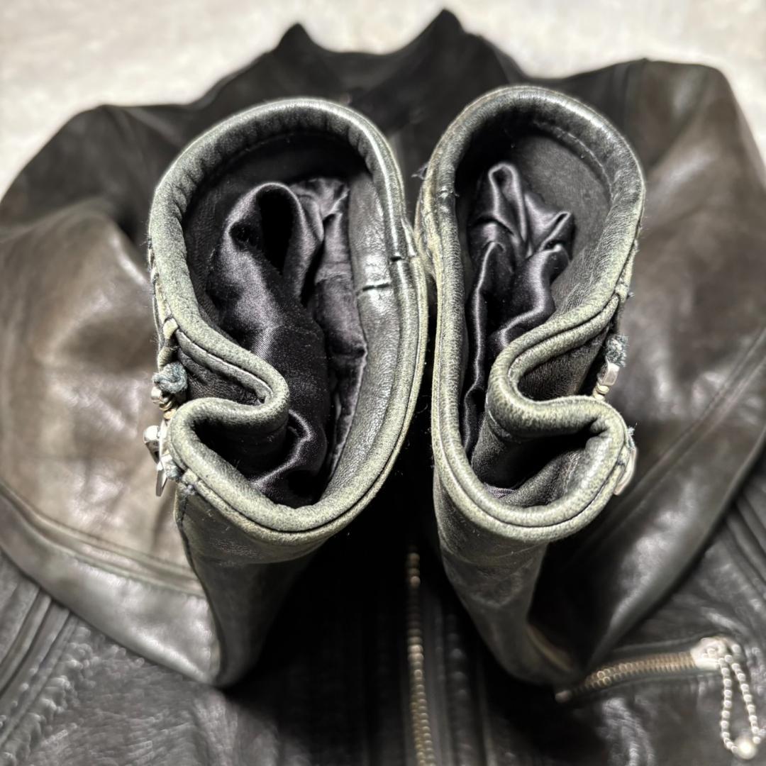 ジョンブル JOHNBULL ホースハイド シングルライダース M