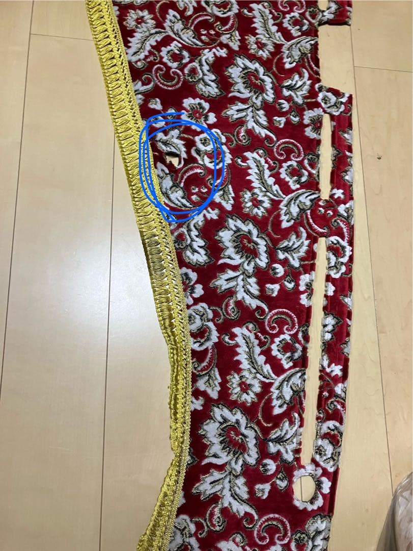 金華山　小雪　ファイブスターギガ　ダッシュマット＆カーテン＆ハンドルカバー