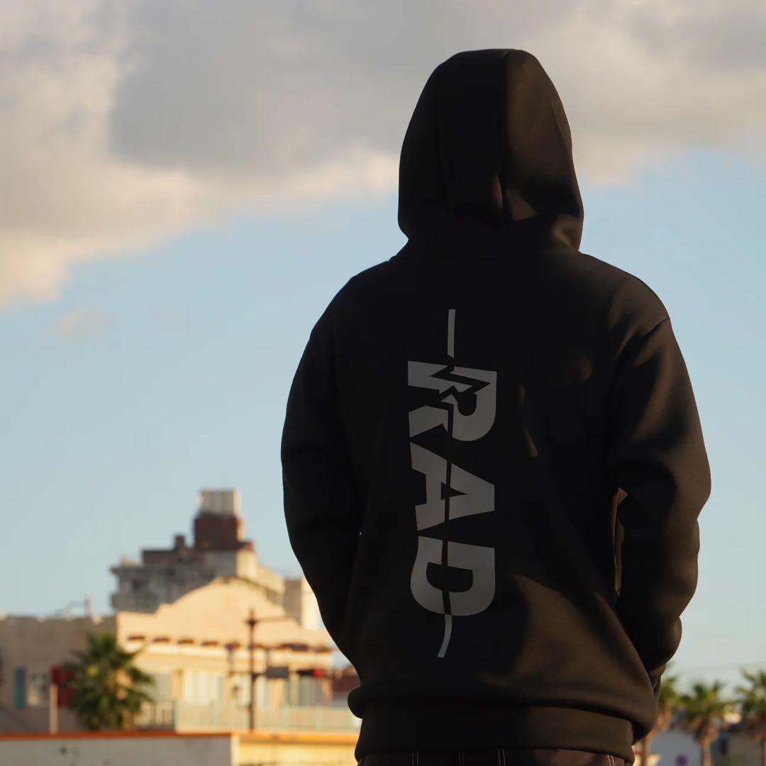 RADSTYLE 9.3oz ダンボールパーカー ブラック　高橋優介