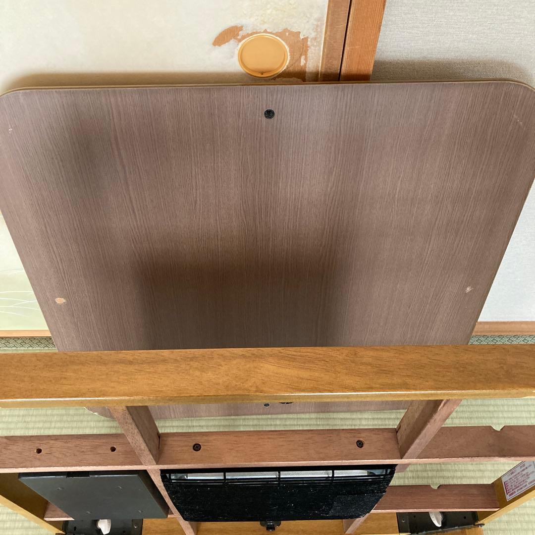 木製 正方形 こたつ 電気式