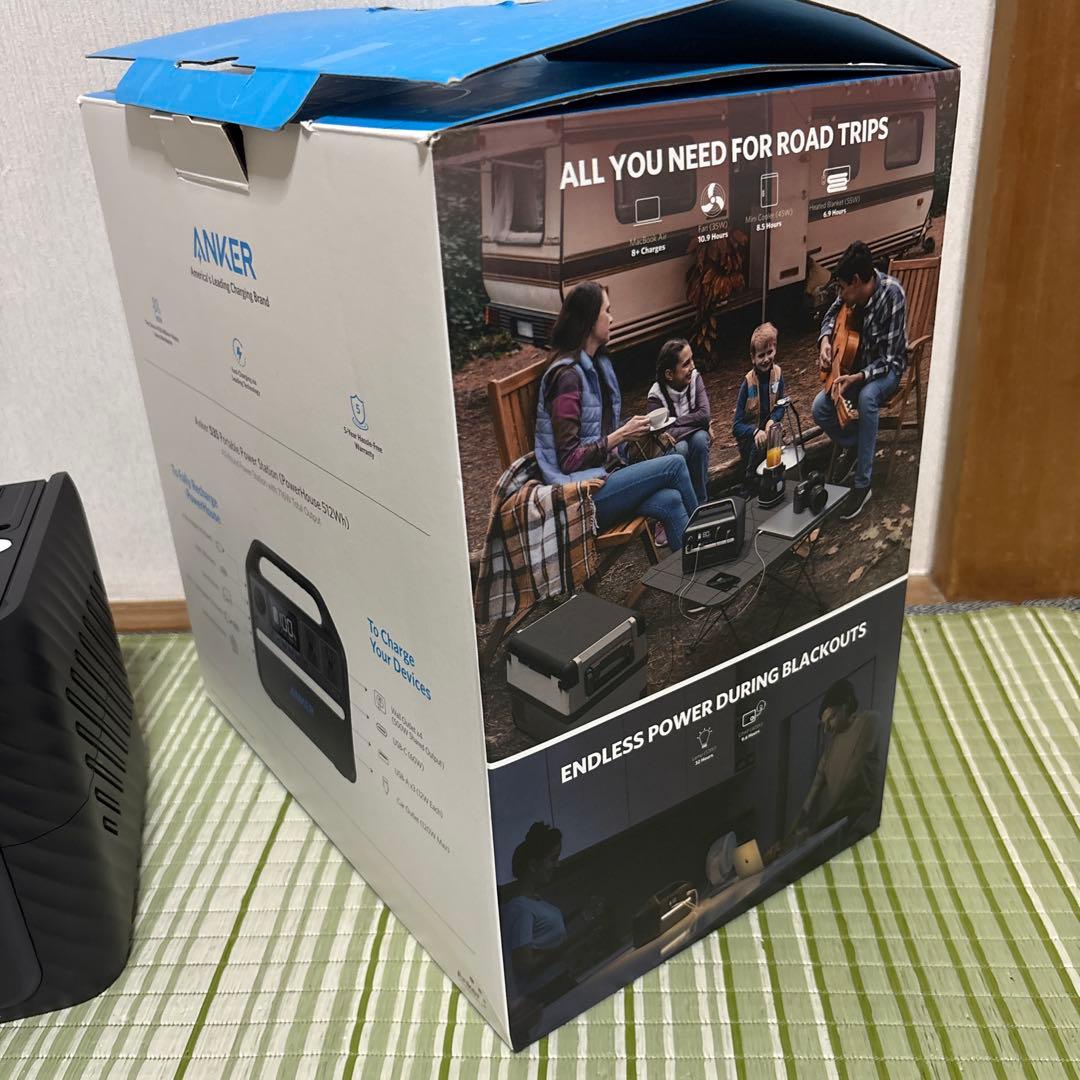 Anker アンカー 535 ポータブル 電源　非常用　キャップ