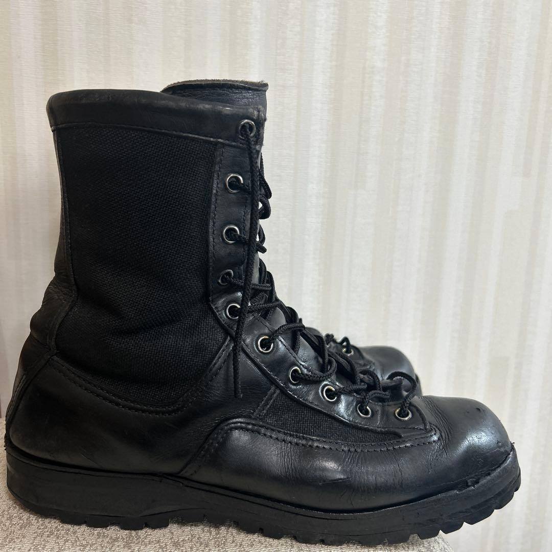 ダナーミリタリーブーツ ブラック ハイカット