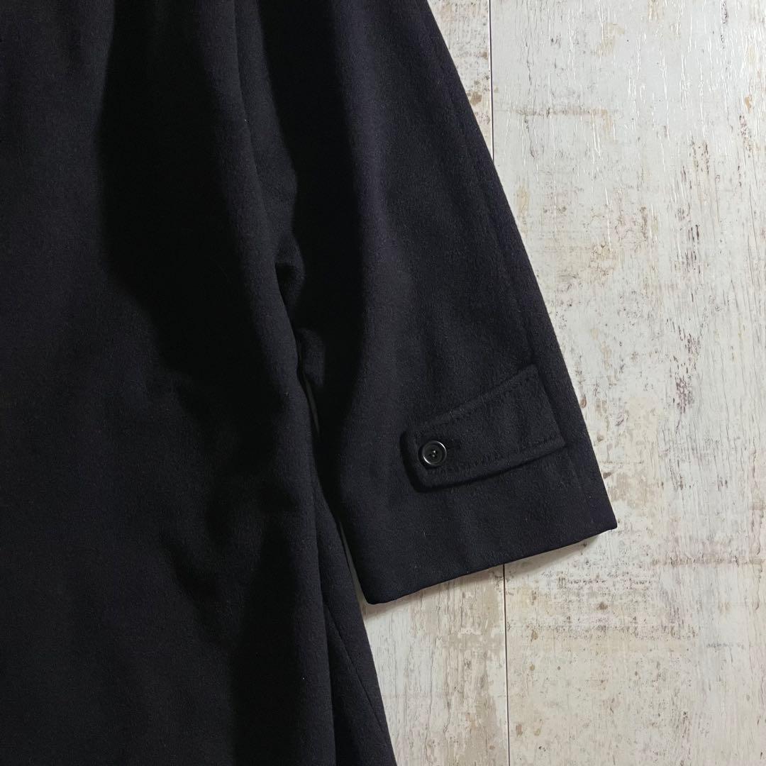 Aquascutum アクアスキュータム 英国製 カシミヤ ステンカラーコート