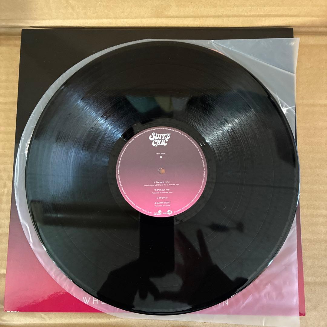SUITE CHIC 安室奈美恵　レコード　2LP 底左側擦れ跡あり