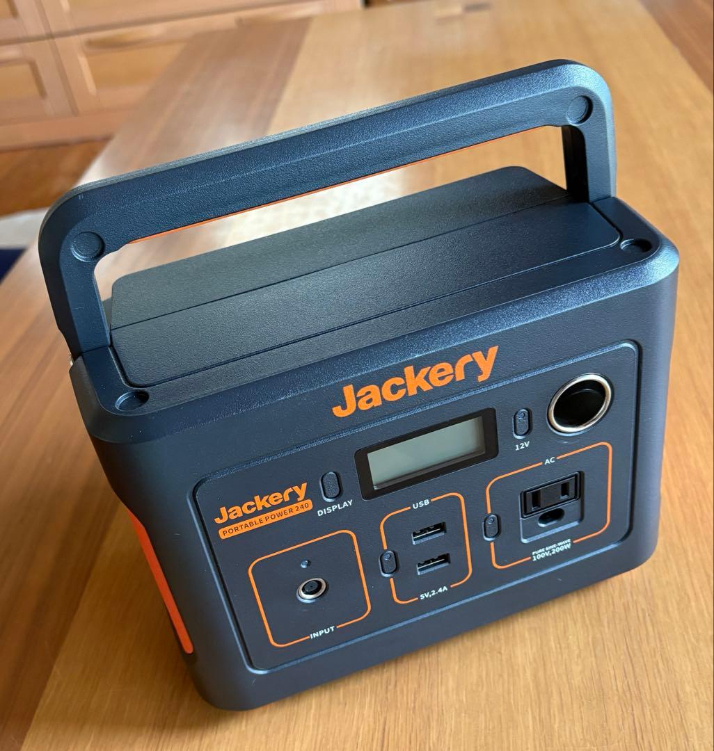 【⭐︎⭐︎お値下げ！】Jackery ポータブル電源 240Wh 200W 箱付き