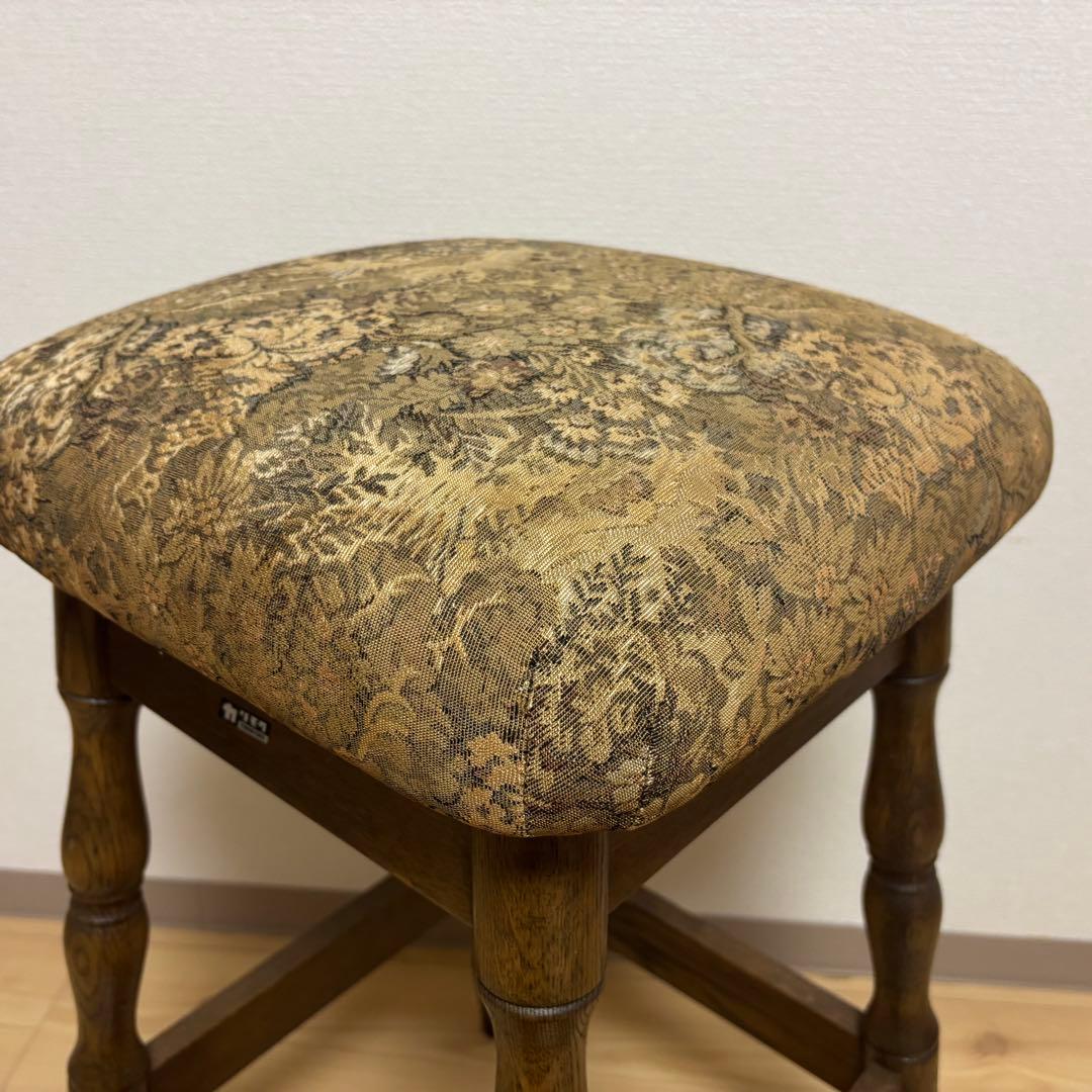【超希少　美品】　カリモク　スツール　ビンテージ　オールドカリモク　②