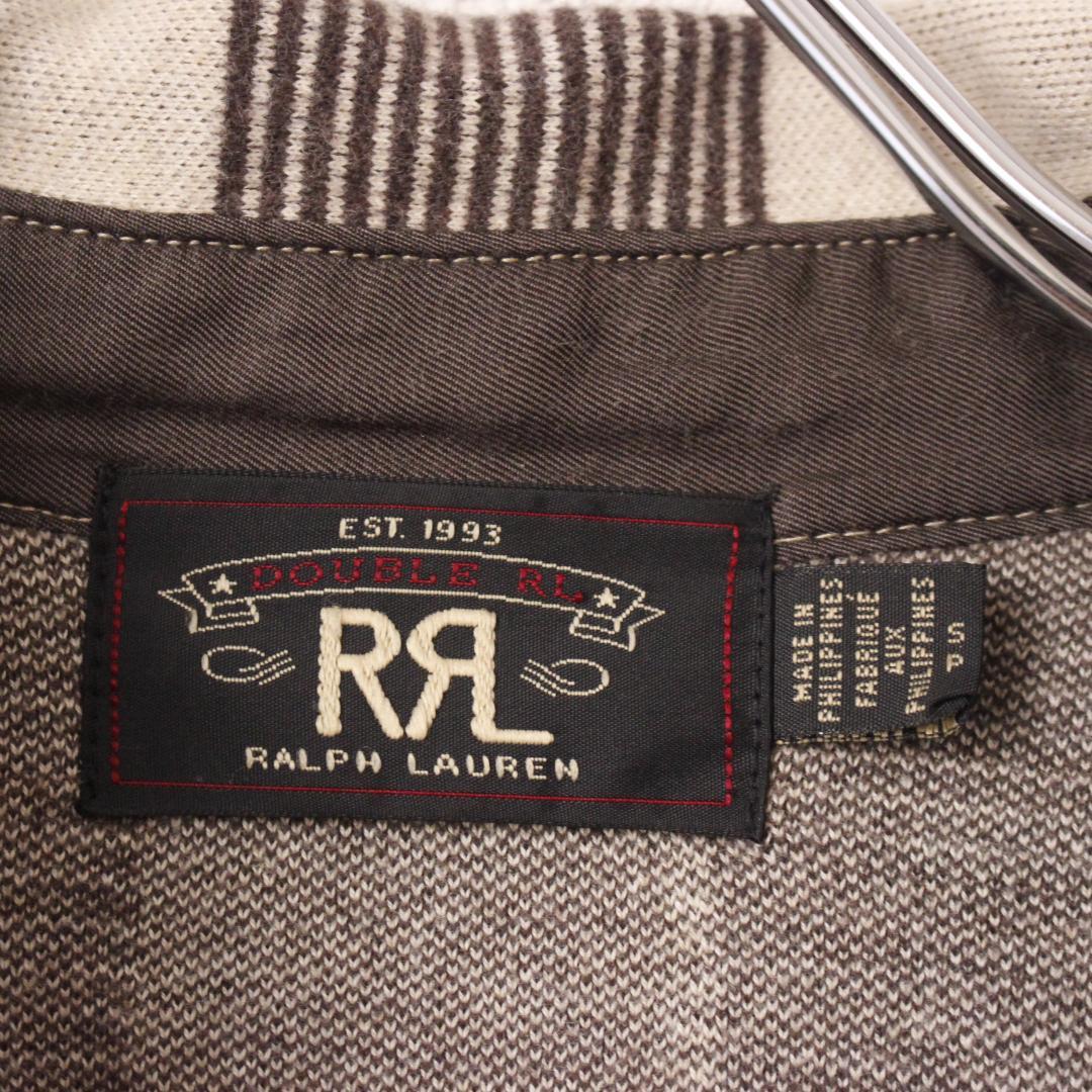 RRL チェック柄ネルシャツ プルオーバー Sサイズ ベージュ ブラウン