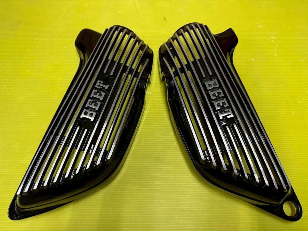 Z1 Z2アルフィン サイドカバー 黒 横ロゴ/Z750RS Z900 BEET