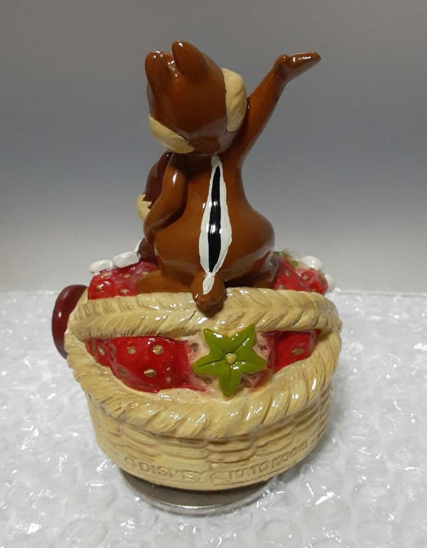 加藤工芸 ディズニー チップとデール ミニオルゴール