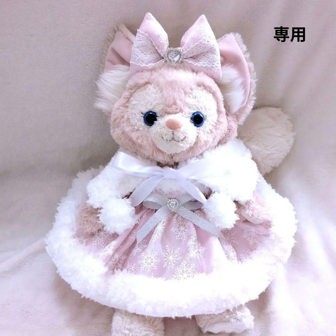 ゆきんこ♡プロフ必読　リーナベルSサイズ用　雪の結構コスチューム　ピンク