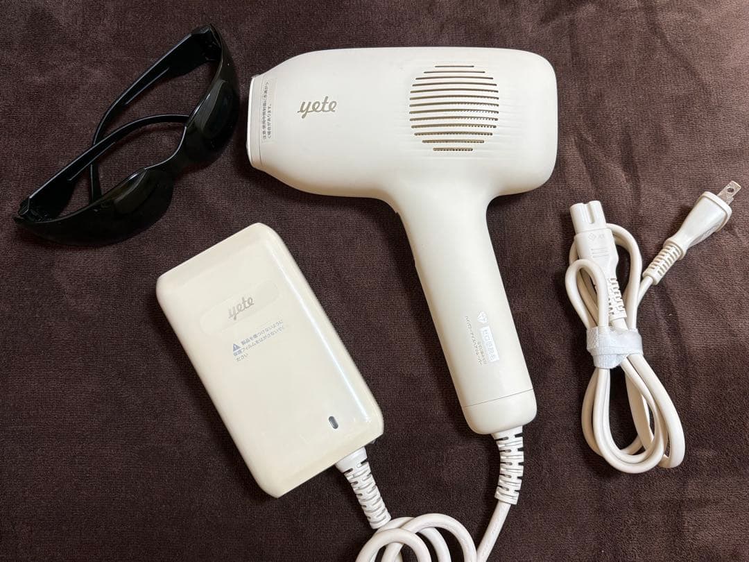 yete 脱毛器 サングラス付き