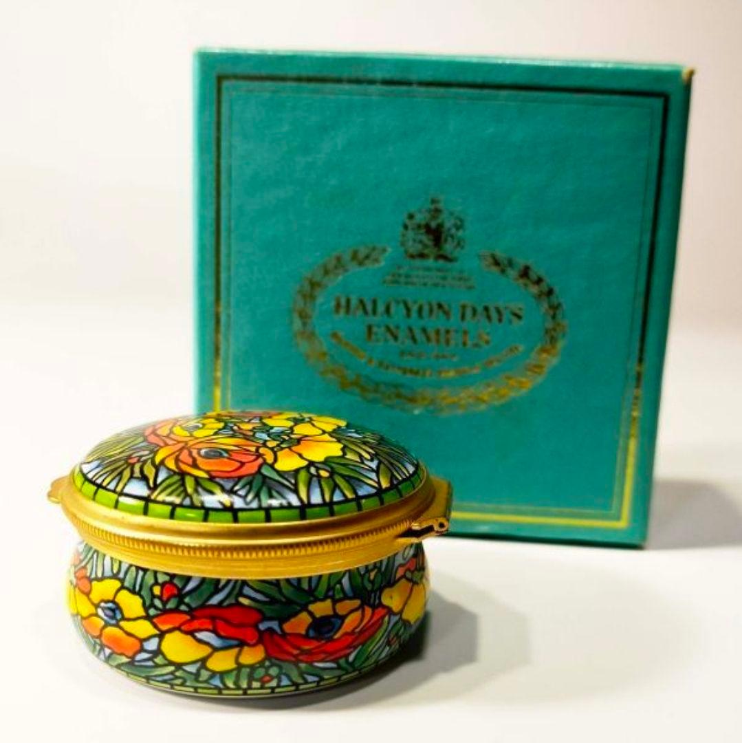 TIFANY＆Co. HALCYON DAYS ENAMELS 小物入れ