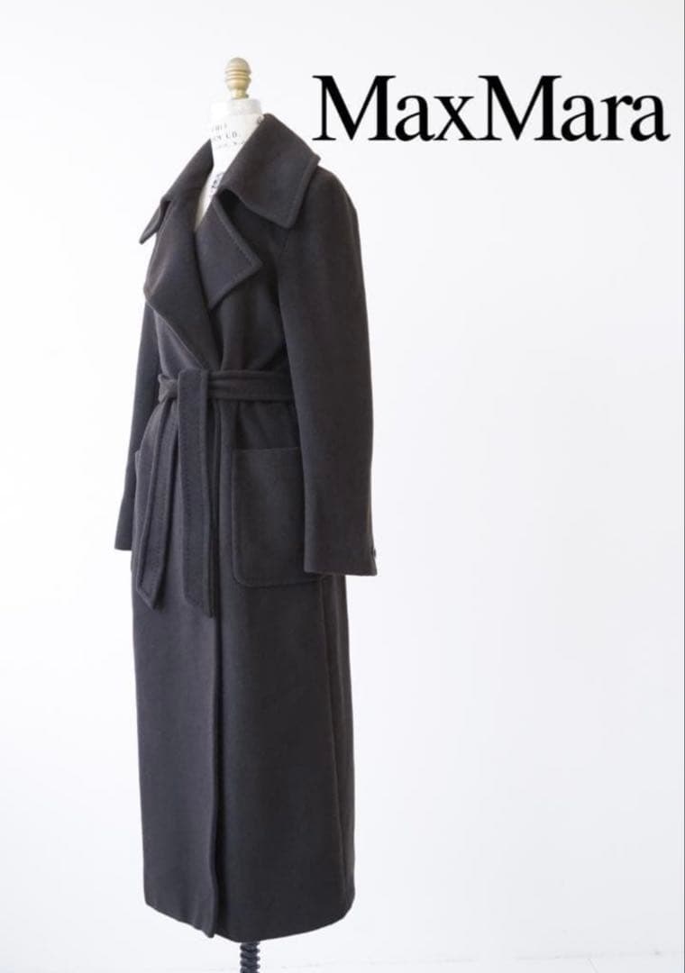 Max Mara マックスマーラ ウール カシミヤコート