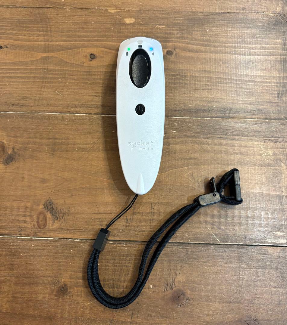 バーコードリーダー ホワイト