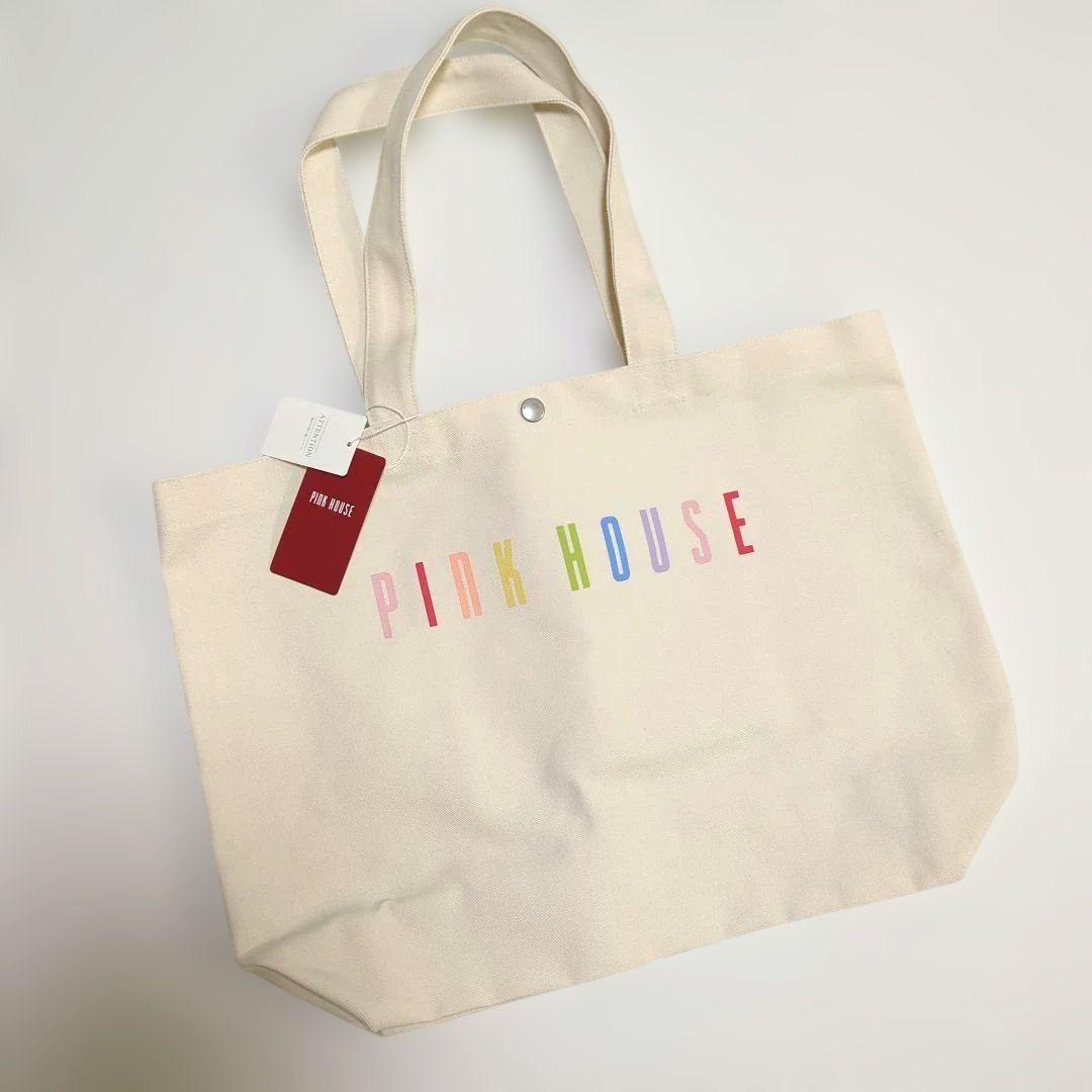 【新品未使用】PINK HOUSE トートバッグ キャンバス