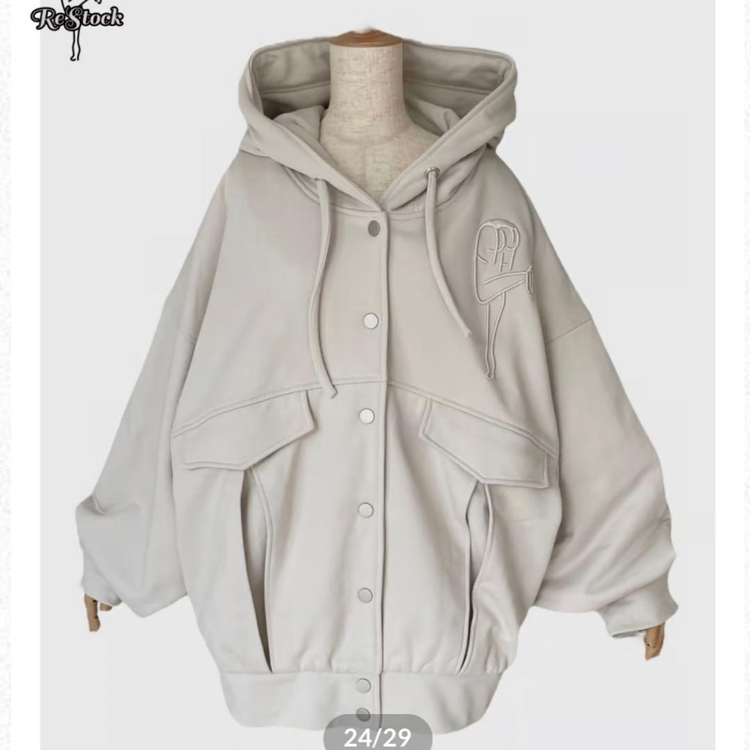 FICTION TOKYO ヘビースウェットフードジャケット