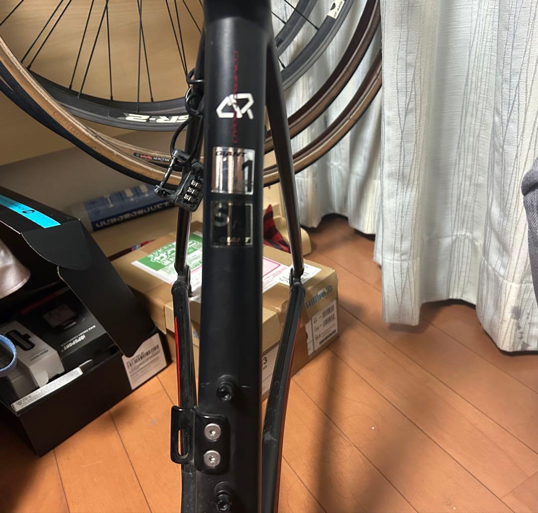 Giant tcr フレーム 10速用ホイール付き