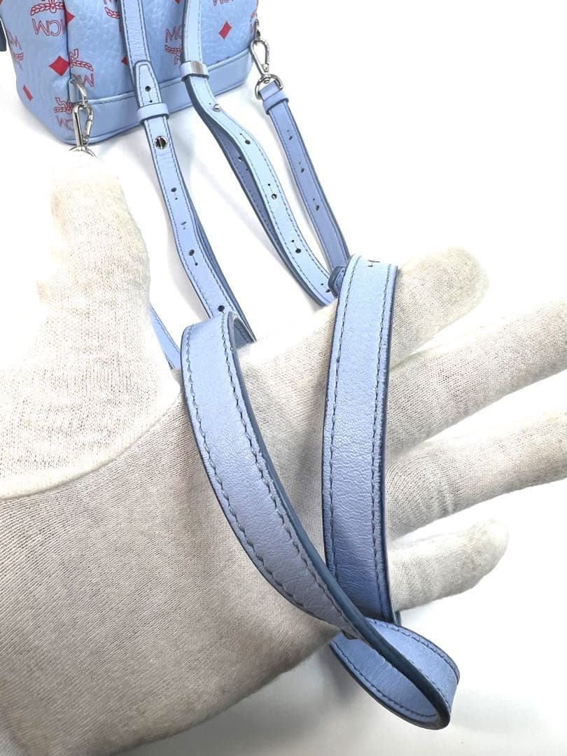 ✨極美品✨MCM エムシーエム ヴィセトス ミニレザーリュック バックパック