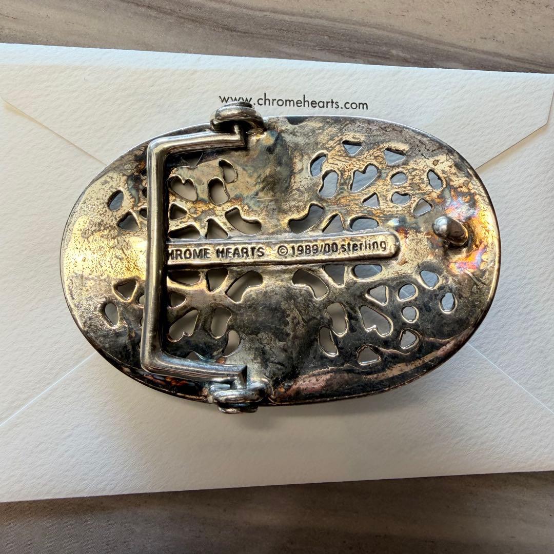 Chrome Hearts シルバー925 オーバルバックル1.5