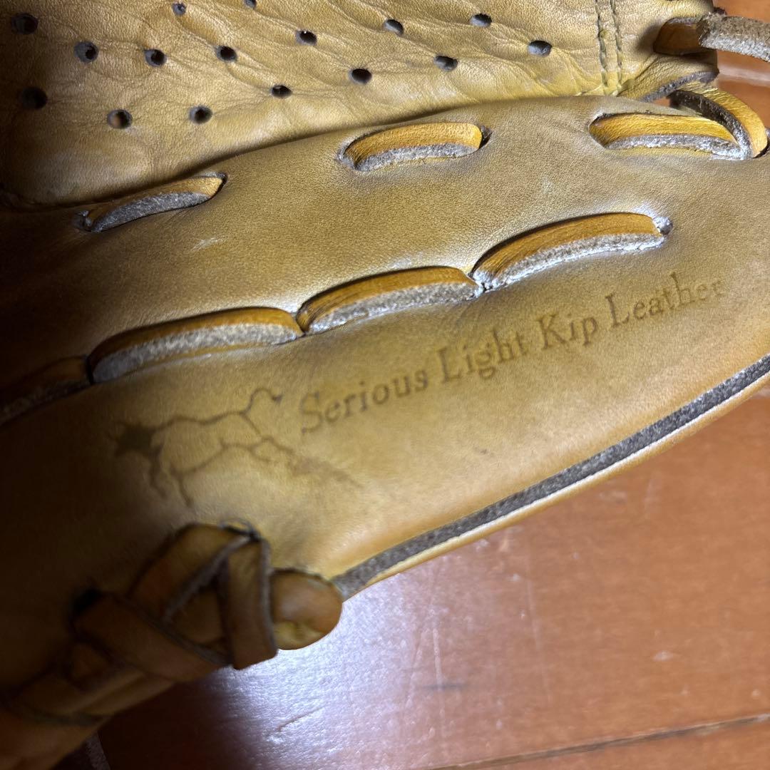 Mizuno プロモデル 硬式グローブ 左　ベージュ