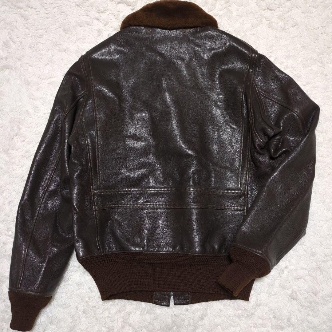 Buzz Rickson's♦G-1 ゴートスキン フライトジャケット 茶 36