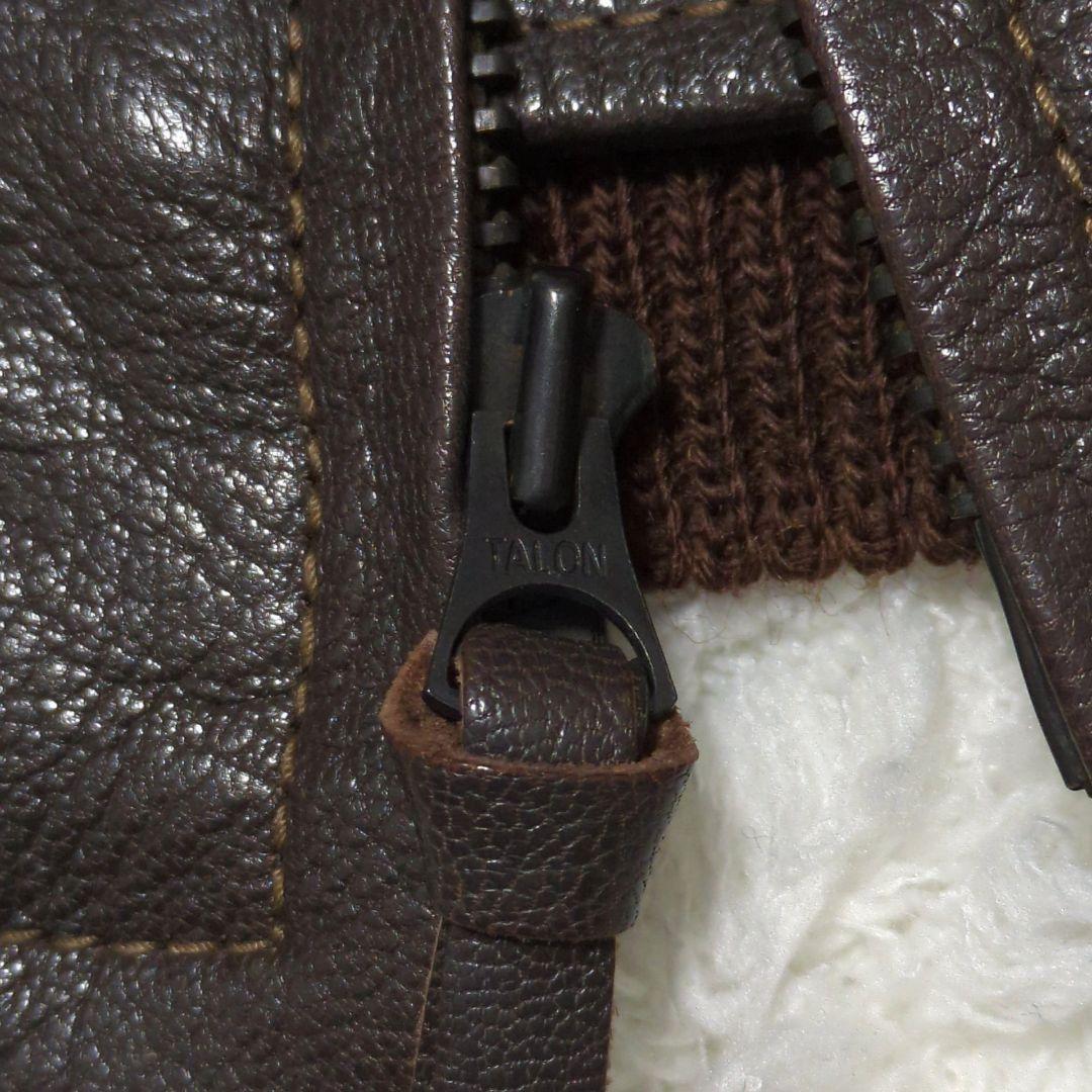 Buzz Rickson's♦G-1 ゴートスキン フライトジャケット 茶 36