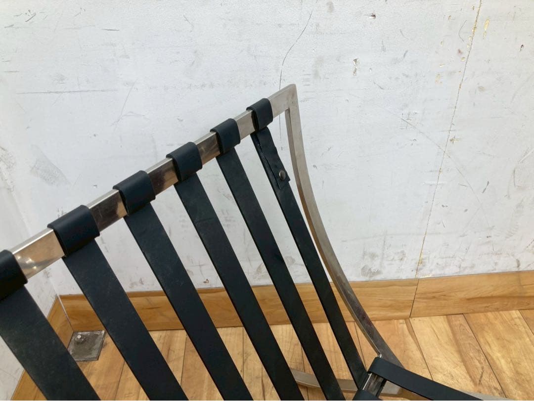 【展示品　美品】バルセロナ　チェア　リプロダクト　直接引取り対応　tga02