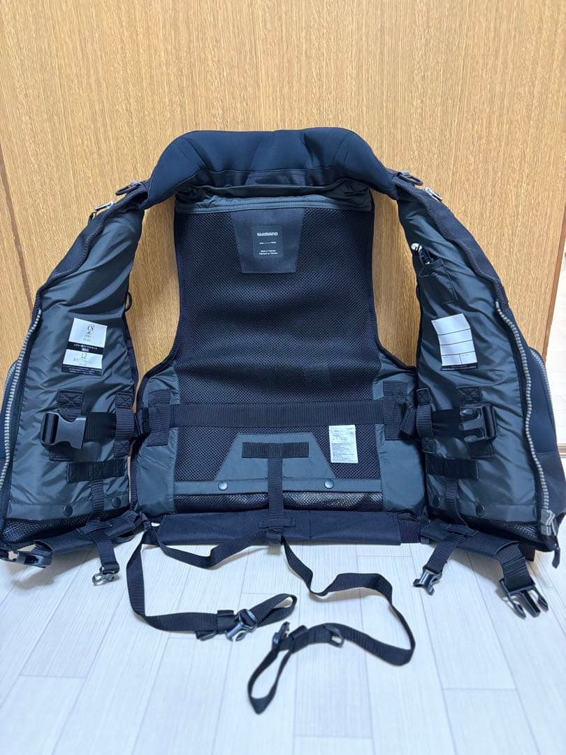 シマノ(SHIMANO) ロックショアタフベスト VF-229X ブラック フ…