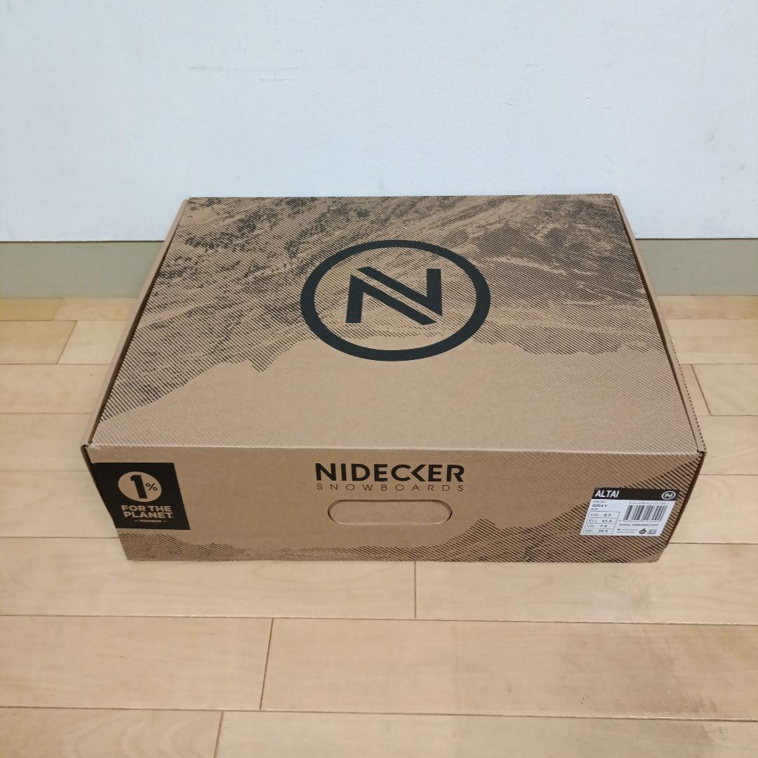 未使用　24-25NIDECKER ALTAI スノーボードブーツ 26.5cm