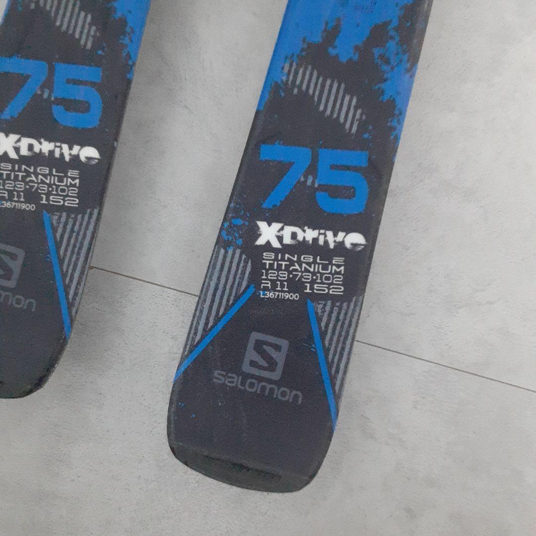 SALOMON サロモン X-DRIVE 75 ドライブ スキーセット152cm