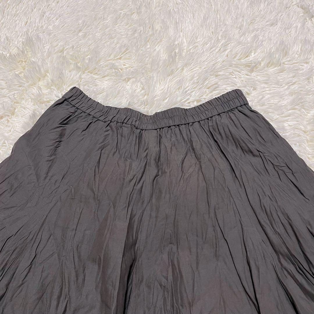 【極美品】mizuiro ind ボリュームフレアスカート グレー