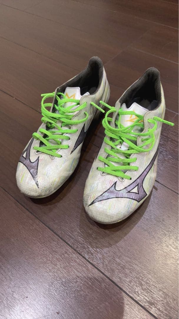 Mizuno アルファ2 エリート　スパイクシューズ ホワイト/グリーン