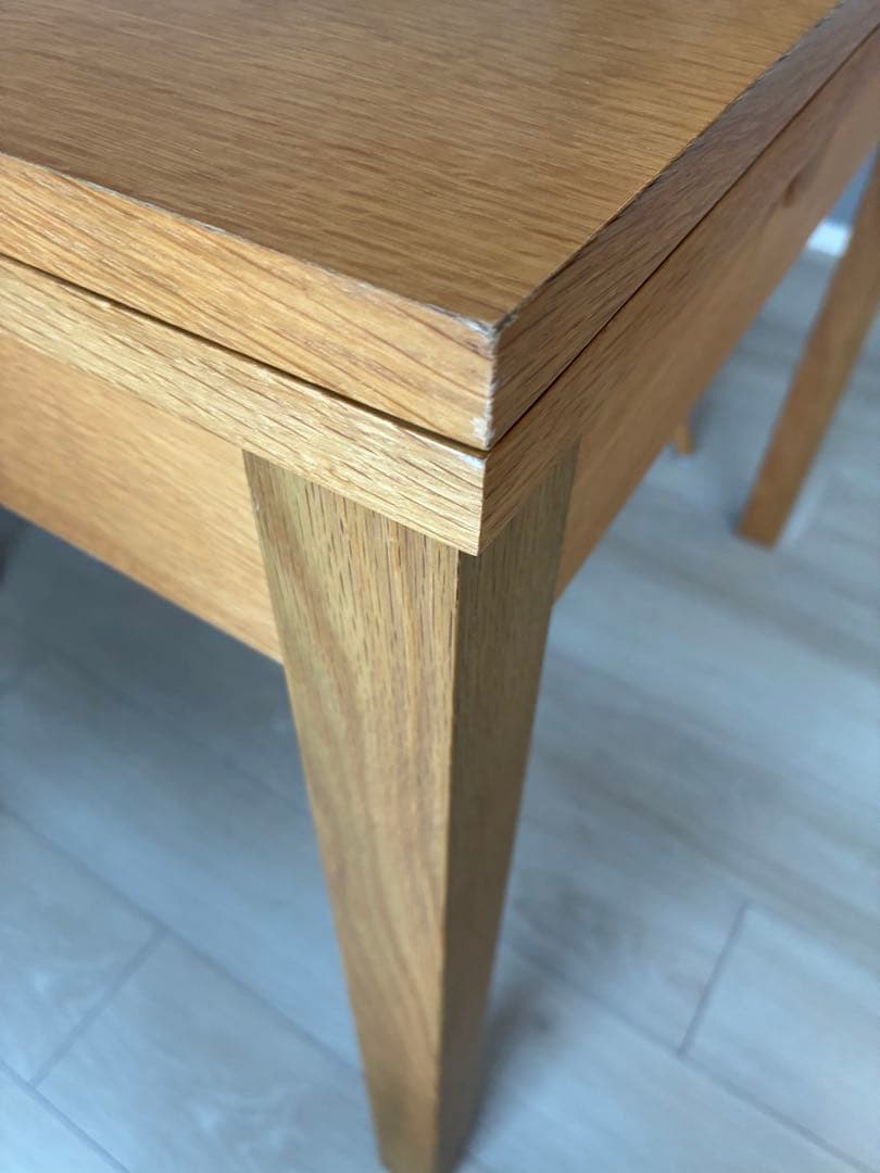 【お値下げ中！】無印良品 ダイニングテーブル 拡張可能