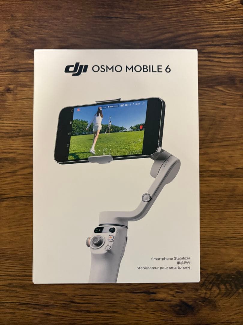 【美品】DJI ジンバル Osmo Mobile 6 プラチナグレー