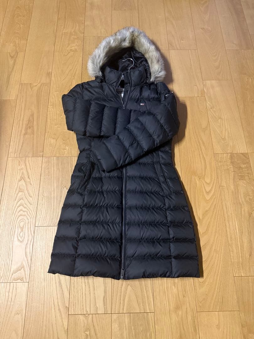 【美品】 JEANS ブラックダウンジャケット M