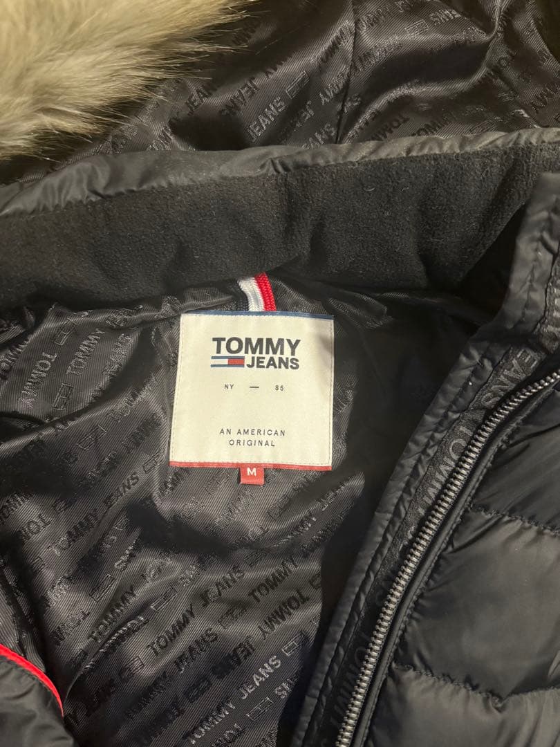 【美品】 JEANS ブラックダウンジャケット M