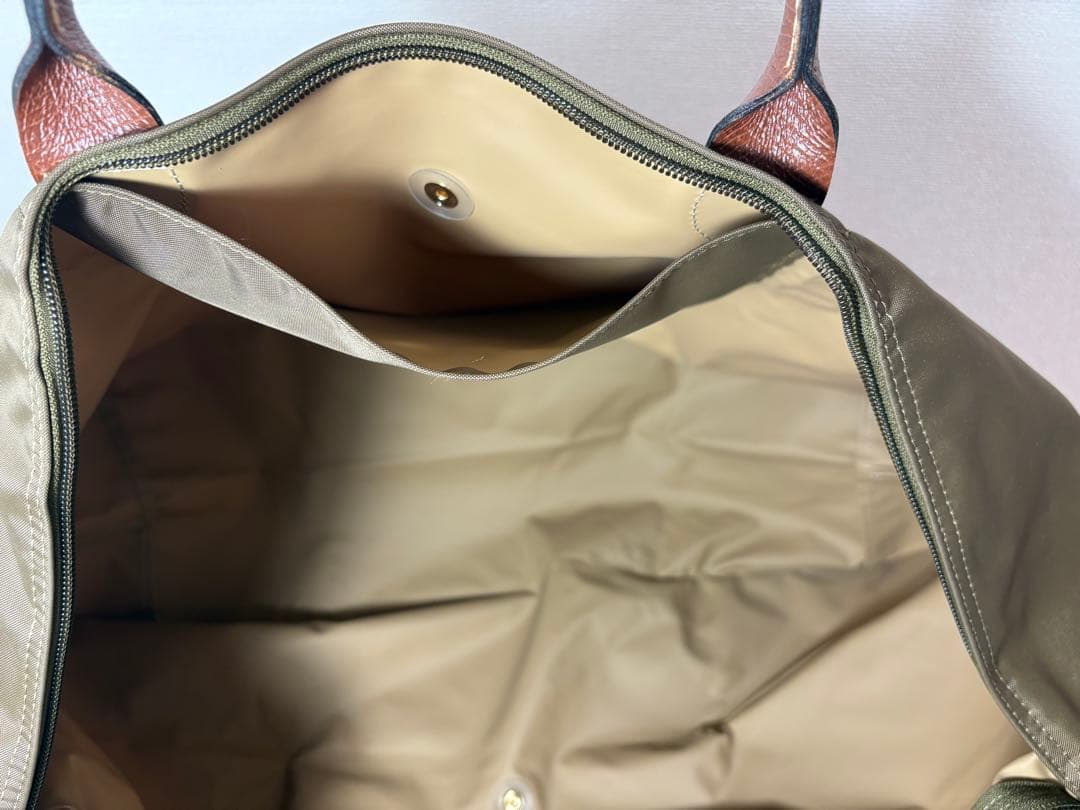 オリーブグリーン ボストンバッグ