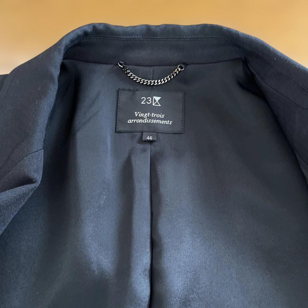 23区　ダークブルー ビジネスパンツスーツ 44