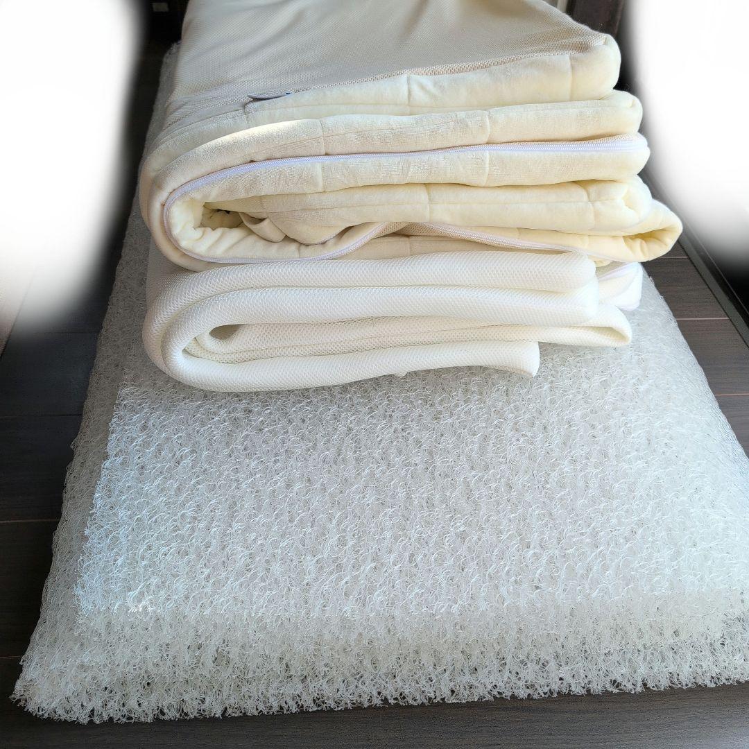 中古　エアウィーヴ　セミダブル　カバーあり