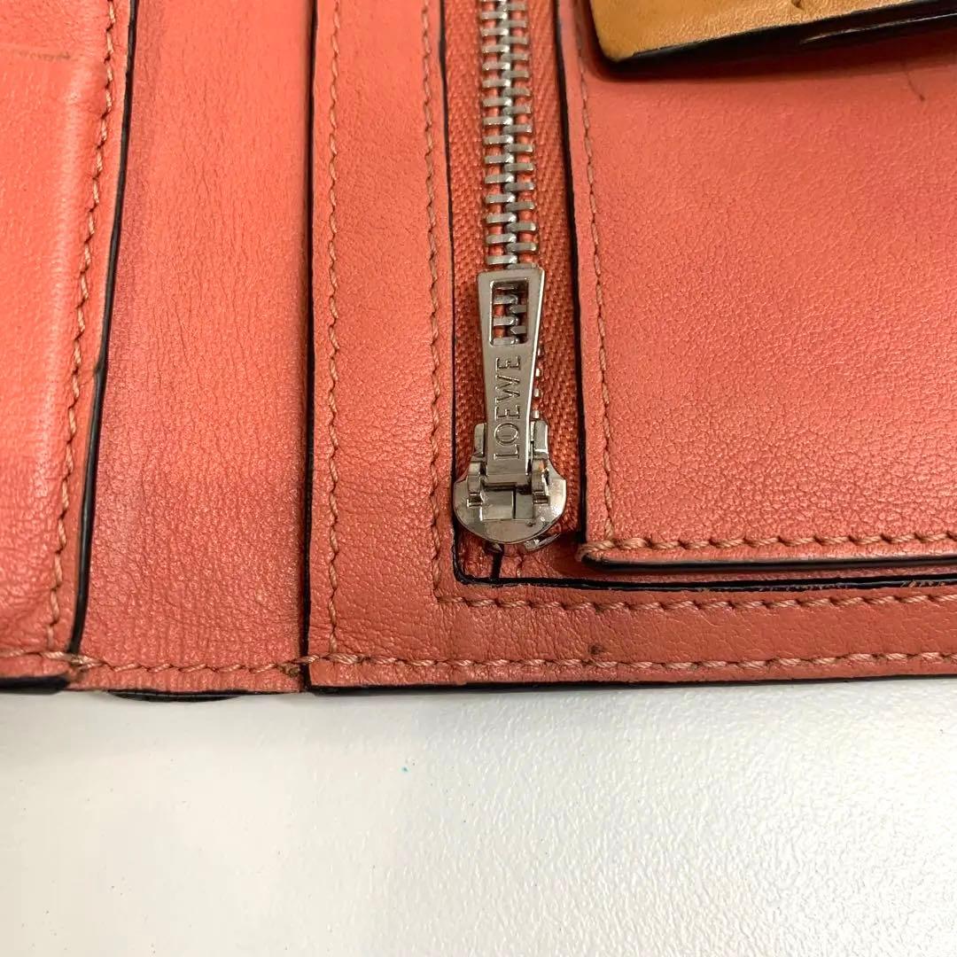 LOEWE ロエベ アナグラム バーティカルウォレット ミディアム 二つ折り財布