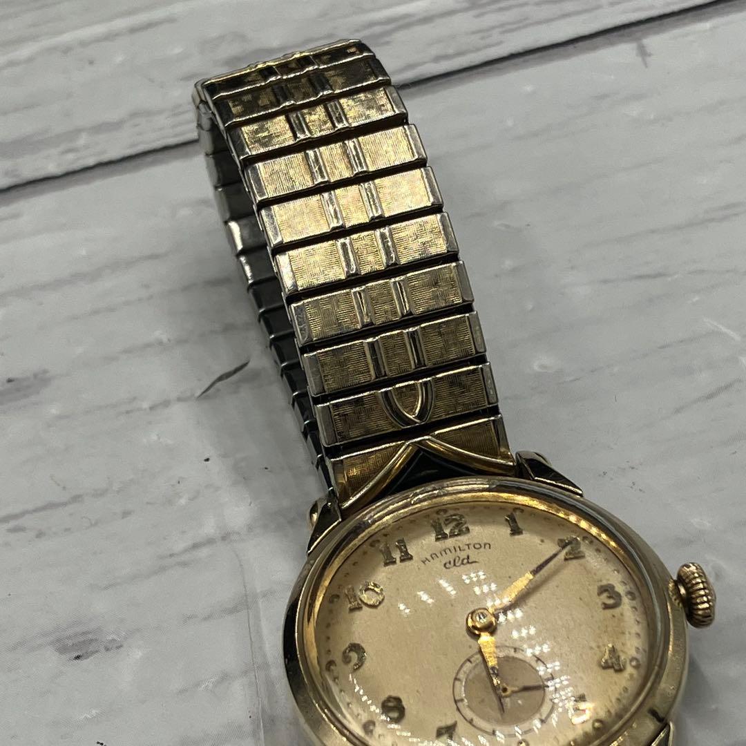 【激レア】HAMILTON CLD 10k GOLD FILLED 稼働品