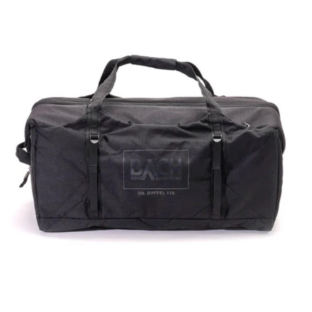 jh26さま専用BACH DR. DUFFEL 110 ブラック ボストンバッグ