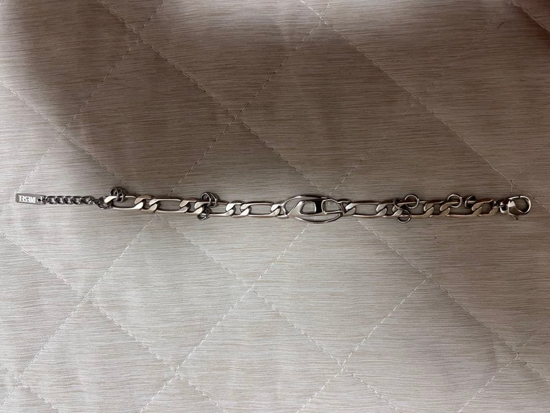 〜*〜様 DIESEL DX159900DJW シルバーブレスレット